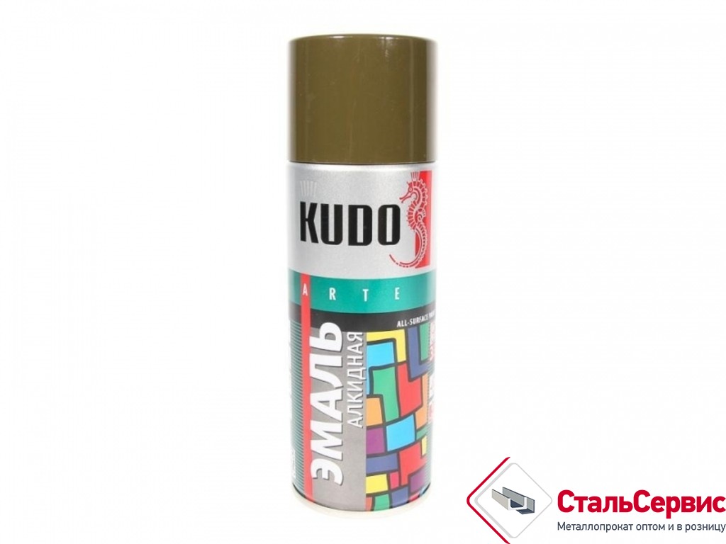 Аэрозоль KUDO №1005 хаки 520мл