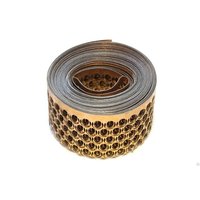 Высечка 13 см*1,0 мм желтая би-металл