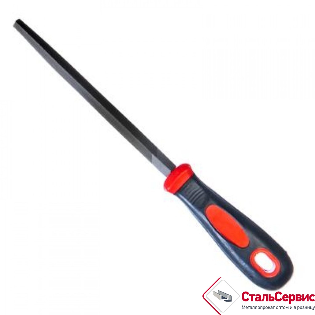 Напильник,200 мм,трехгран,прорез.ручка