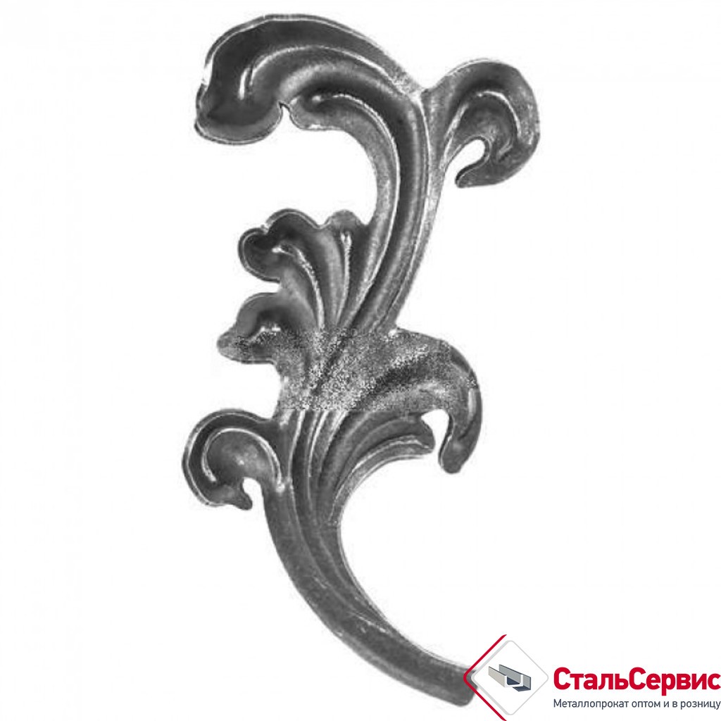 Лист SK25.03.2R Размеры:200х95 (2мм)