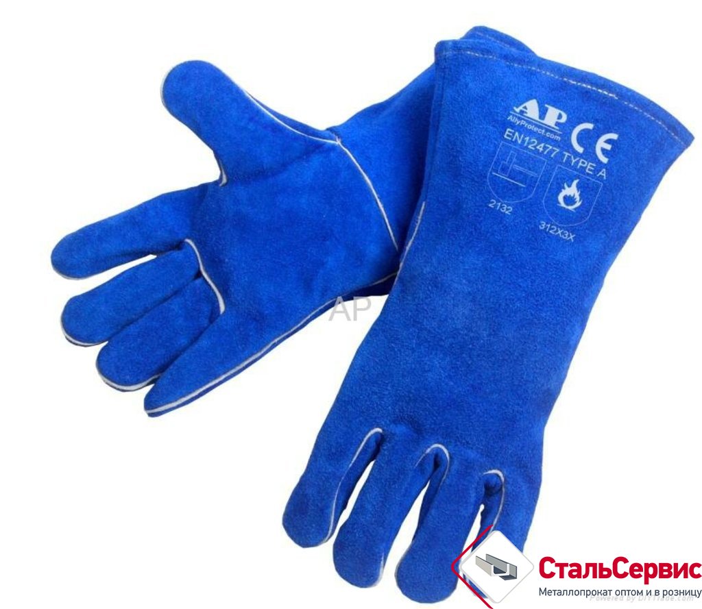 Краги сварщика "Блю Велдинг"