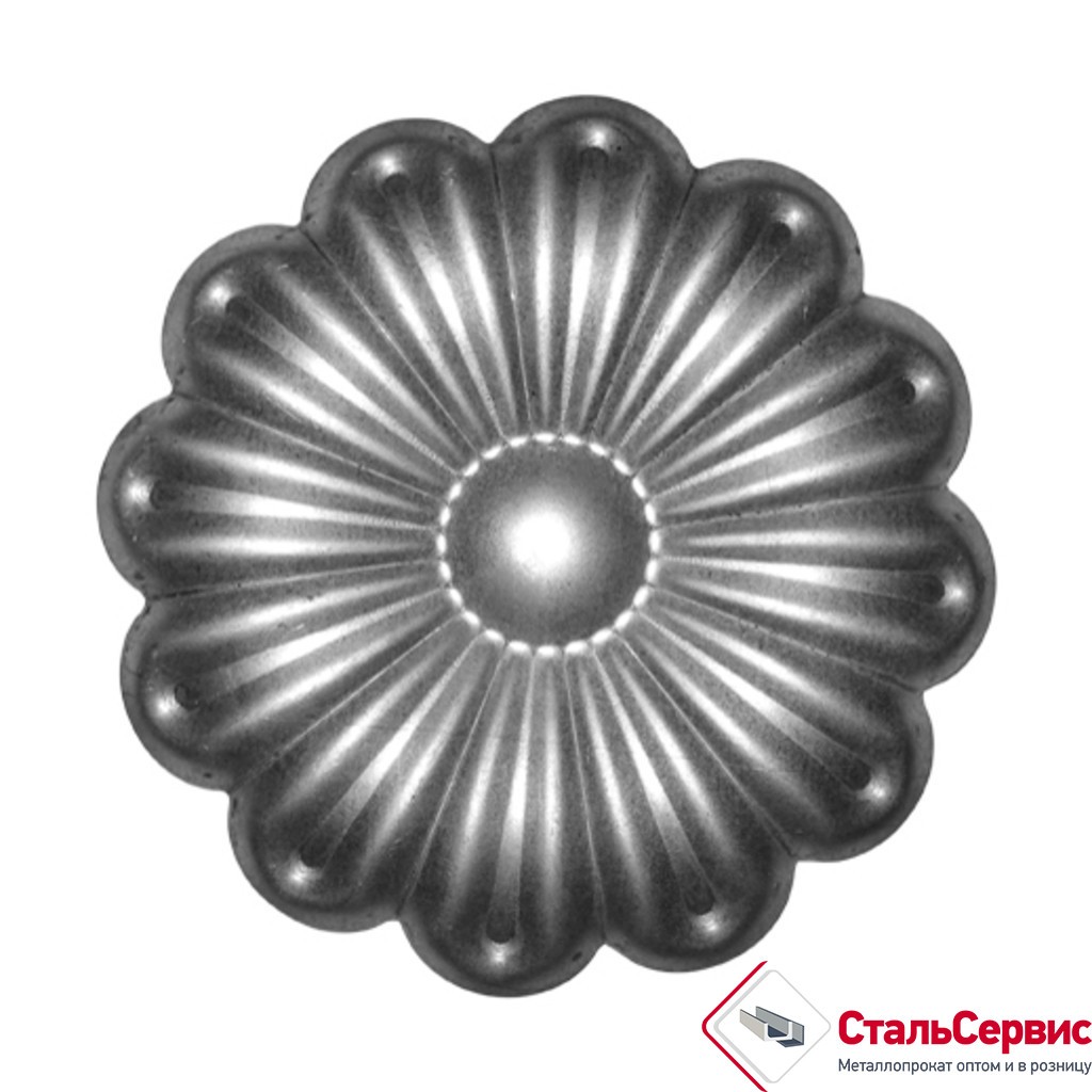 Цветок SK23.07.6 Размер:120 мм (1мм)