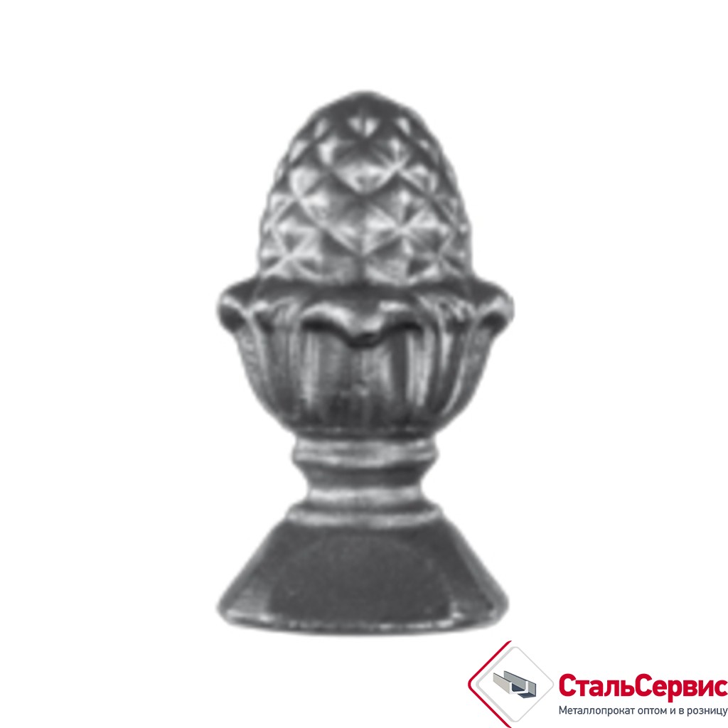Кованый Элемент шишка 13.235.02-К 85х40