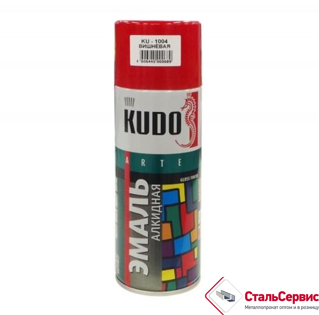 Аэрозоль KUDO №1004 вишневая 520мл
