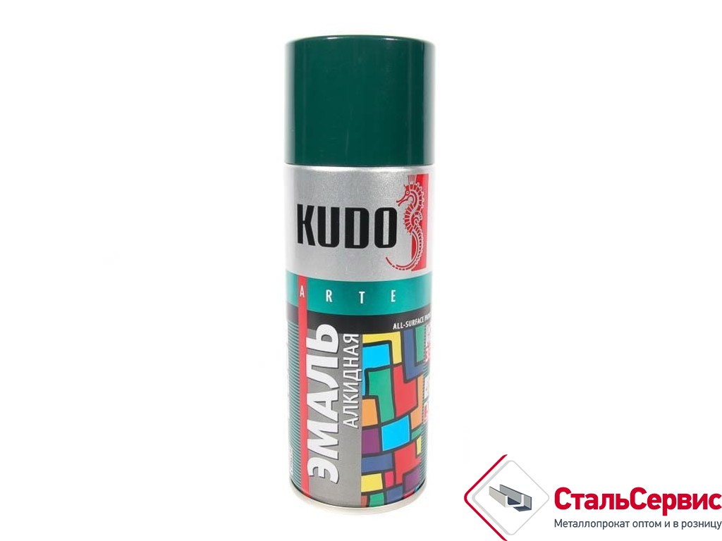 Аэрозоль KUDO №10085 глубоко-зеленая 520мл(ЗР)
