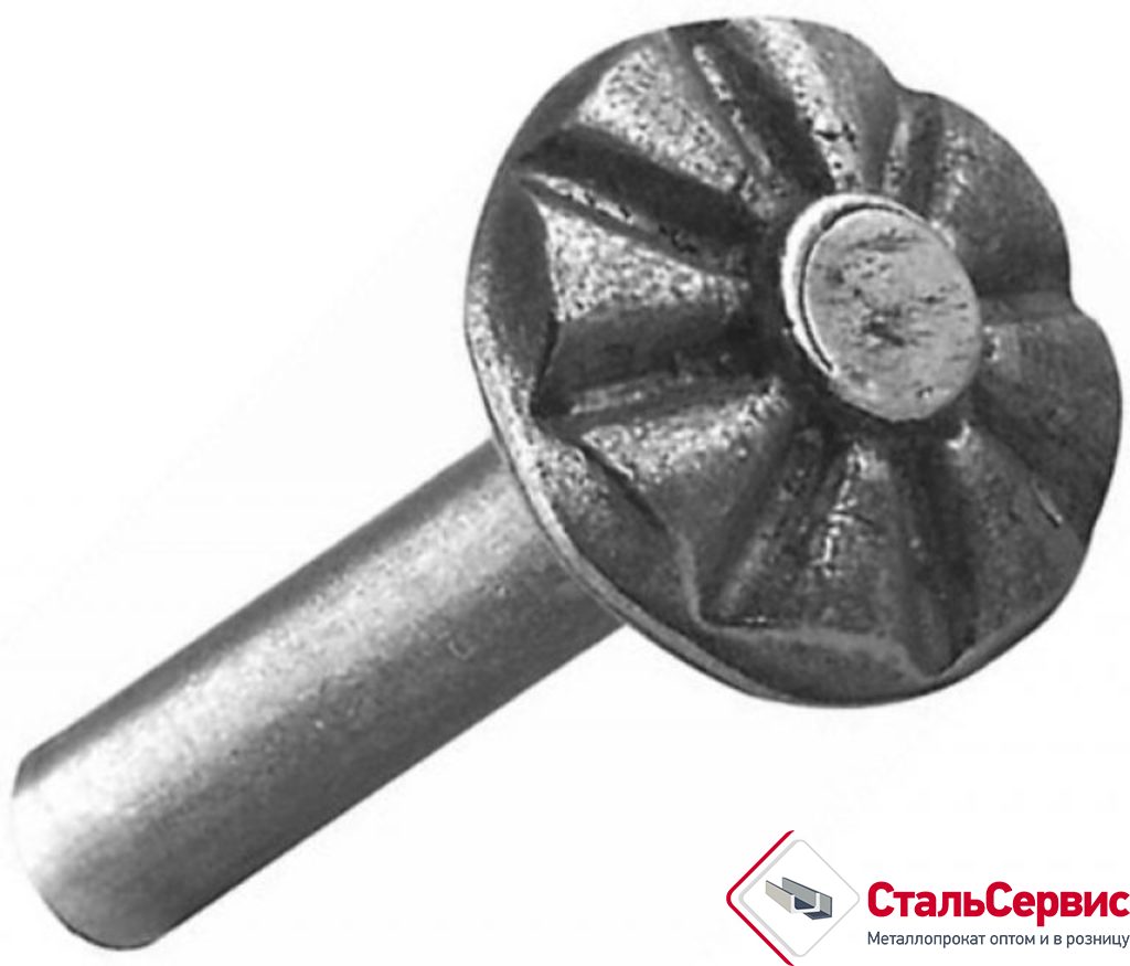 Заклепка 72/14-Т Размер: 40х17 ( кр.5)