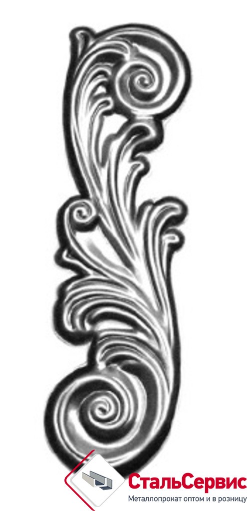 Накладка 14.714.02-Т 75х250 0,8мм