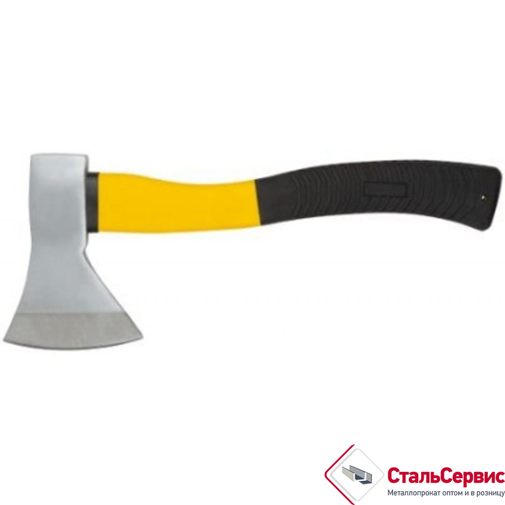 Топор, 800гр,, кованная усиленная сталь, усиленная фиберглассовая ручка 