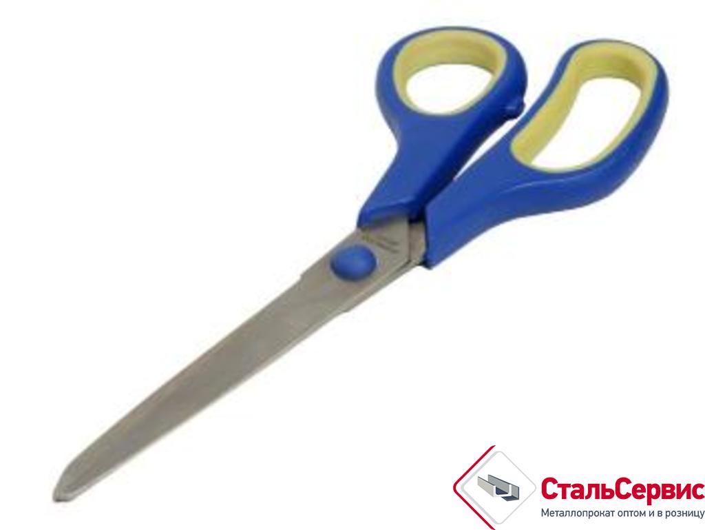 Ножницы 225 мм,  бытовые нержав, прорезин.ручки