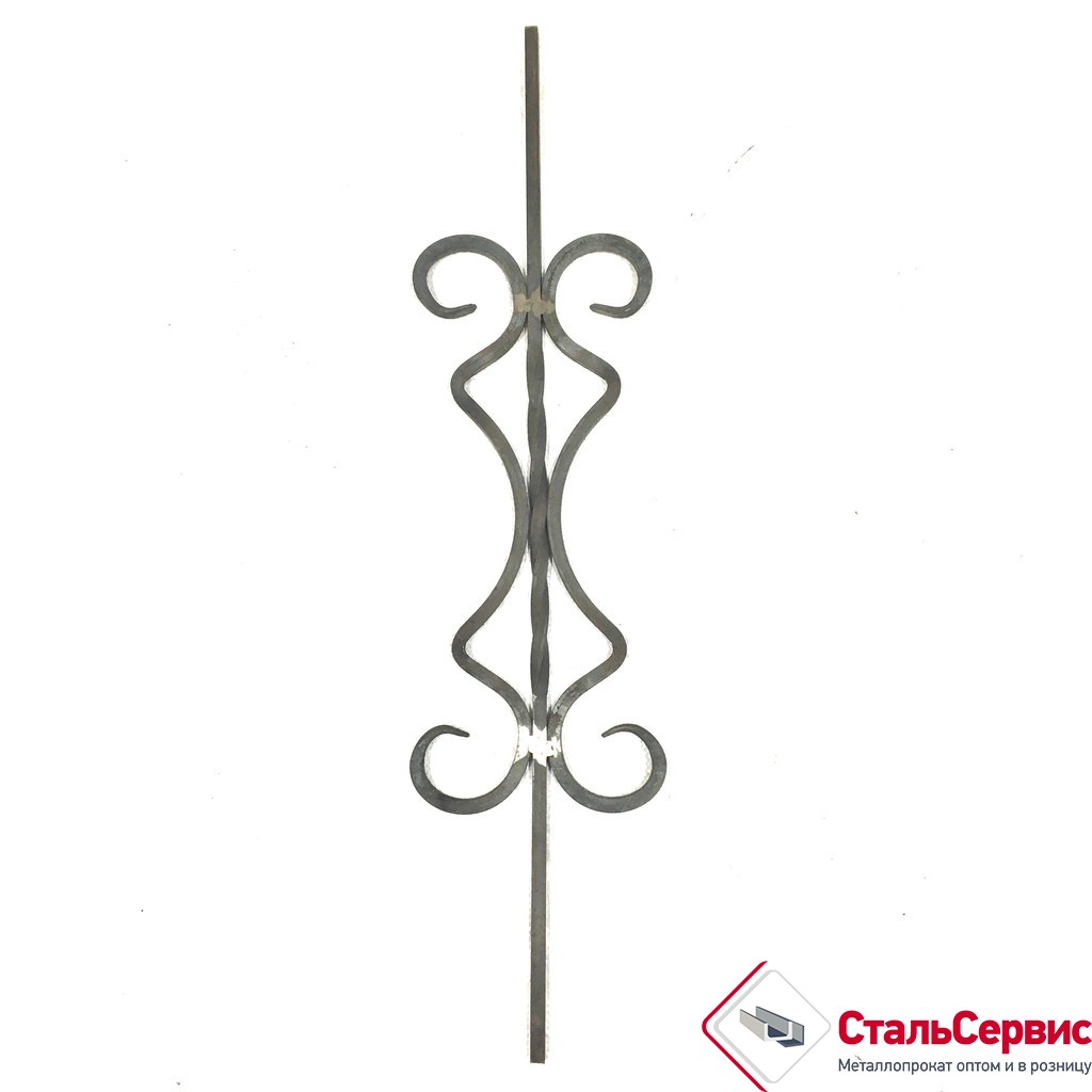 Балясина "Картуш фигурный" кв10 Н-900