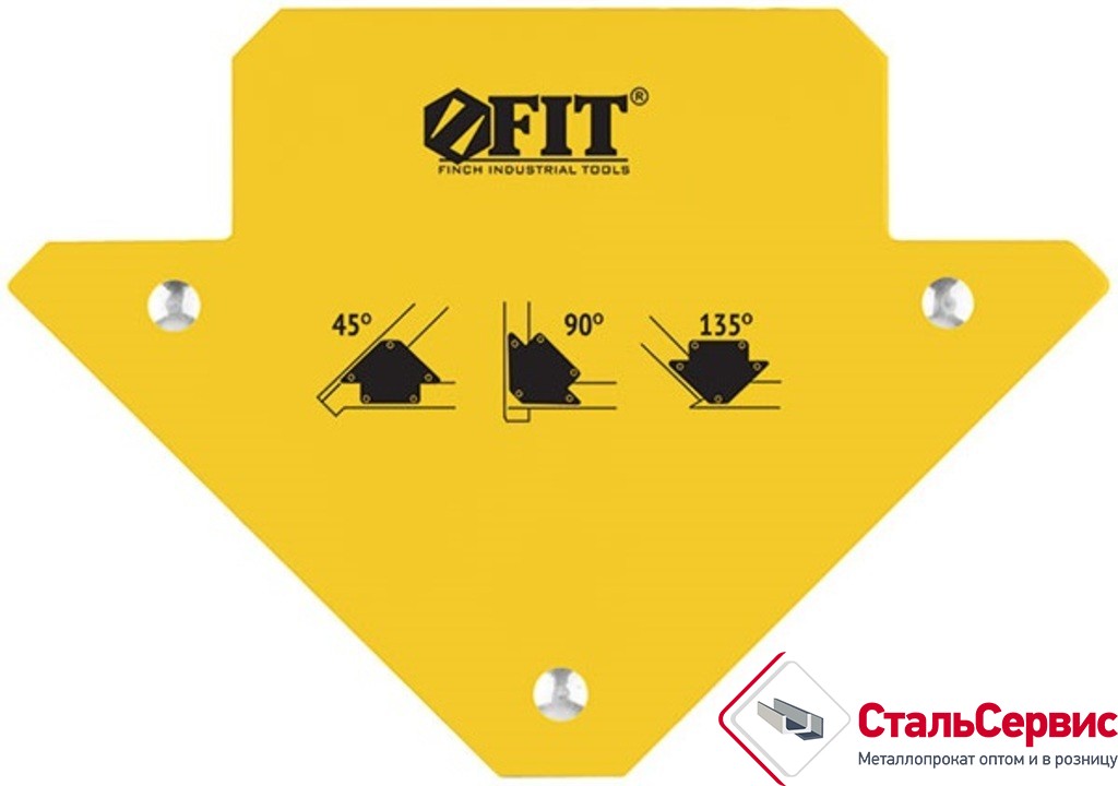 Угольник для сварки магнитный ,тип "Стрелка" усиление до 23 кг