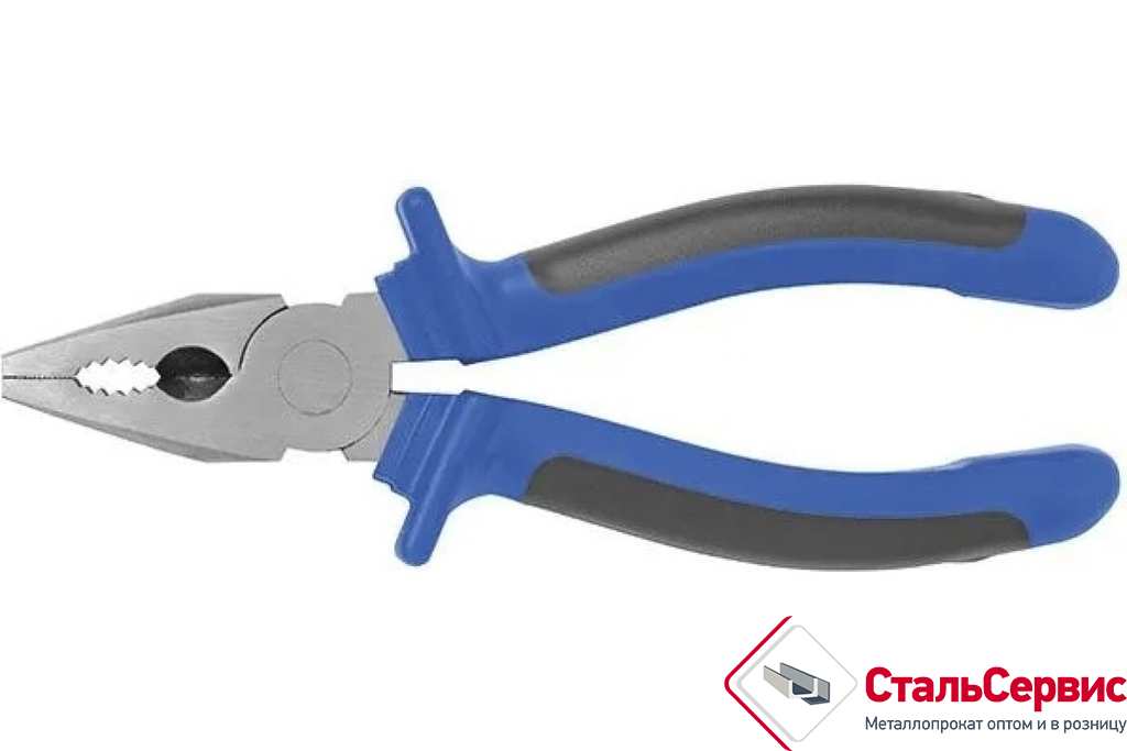 Бокорезы "Один"двухцветные обрезиненные ручки,полированная сталь 180мм