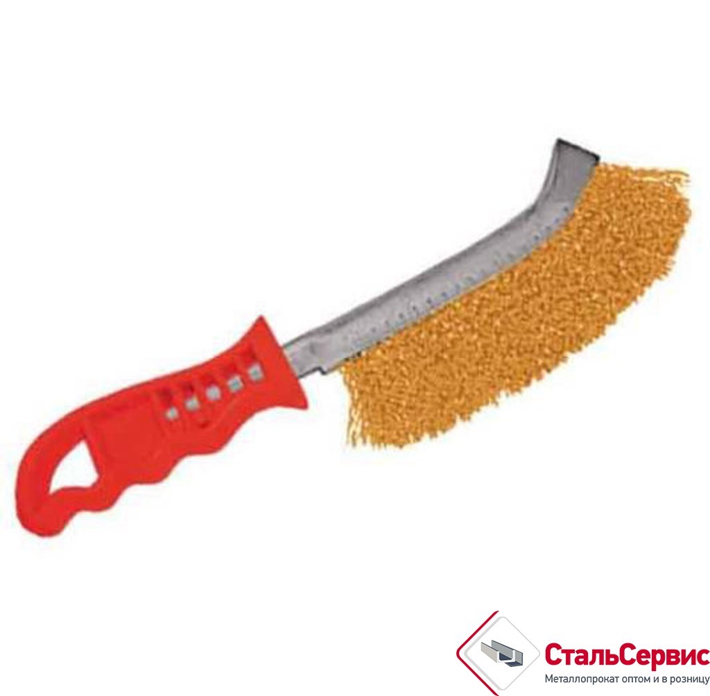 Щетка  пластмас.ручкой изогнутая