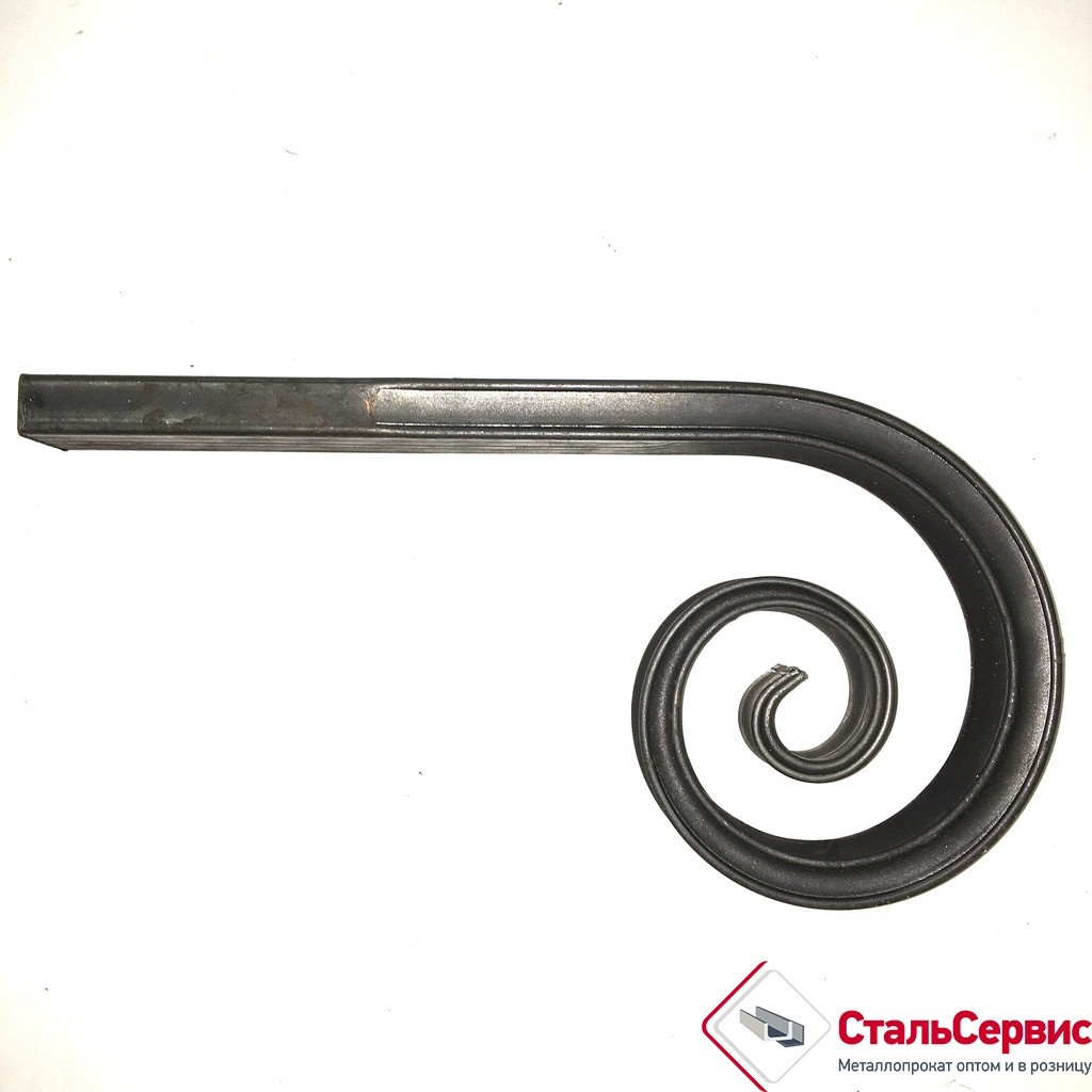 Окончание поручня 40х20 SK54.09.1 Размеры 330х170 (2 мм)