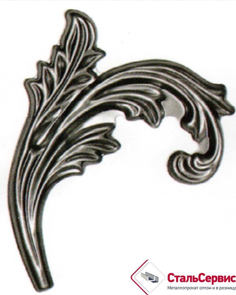 Накладка 19872 R (210х260 мм) 1,0 мм