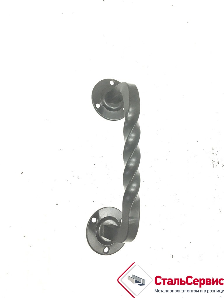 Ручка-скоба 140 мм, крученый квадрат SK61.16 Размеры: 205x57 (2мм)