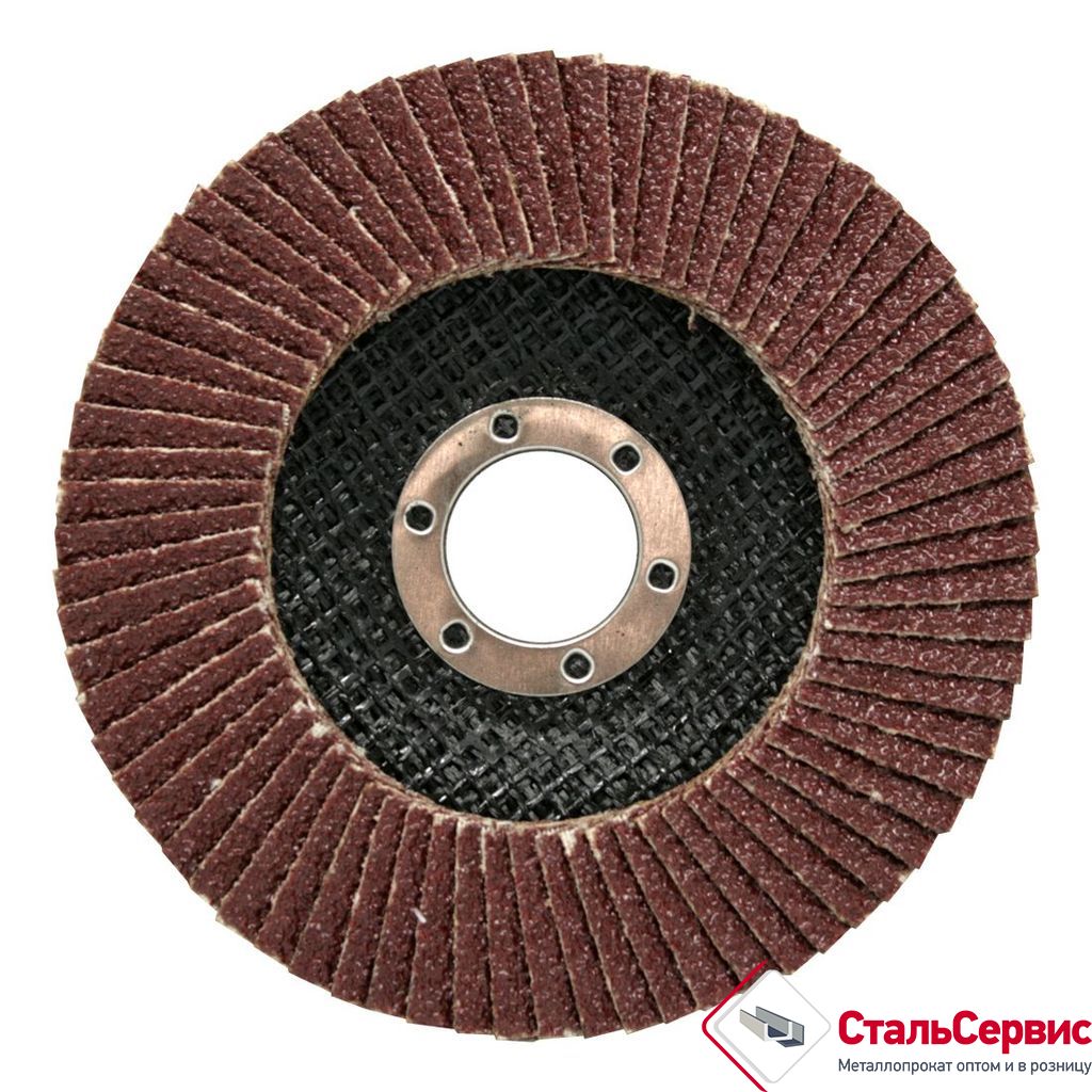 Круг лепестковый,125 (80Р),торцевой