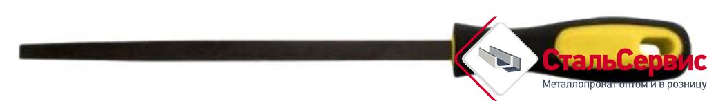 Напильник,200 мм, плоский,прорез.ручка