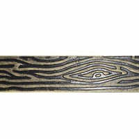 Полоса декоративная 40х4,0 мм узор "Фактура дерева" (3,25 м)