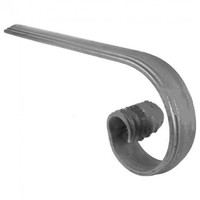 Окончание поручня 50х14 SK54.01.50 Размеры 180x300