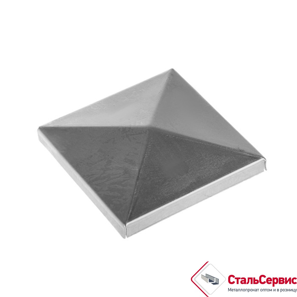 Крышка столба SK35.01.8 Высота: 22, кв:80 (1мм)