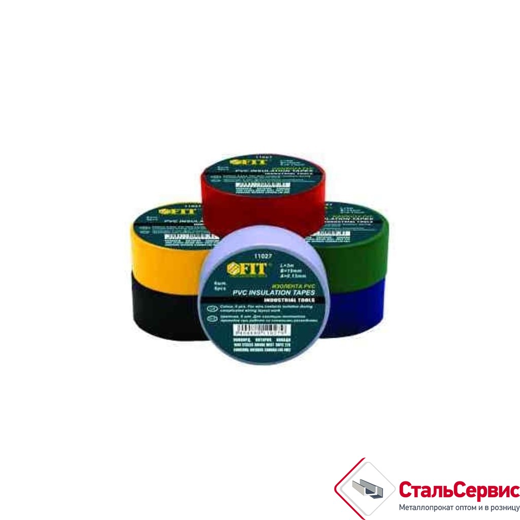 Изолента PVC 19 ммх0,13х20м цветная