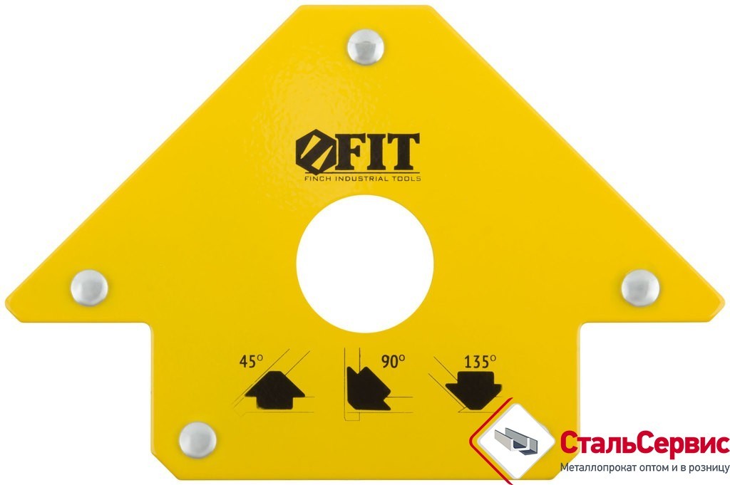 Угольник для сварки магнитный ,тип "Стрелка" усиление до 11 кг