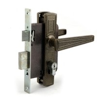 Замок врезной ЗВ7.01 бронза