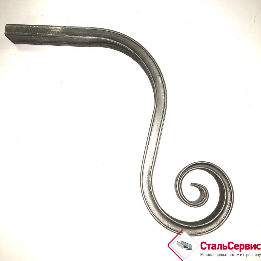 Окончание поручня 40х20 SK54.09.2 Размеры 310х380 (2 мм)