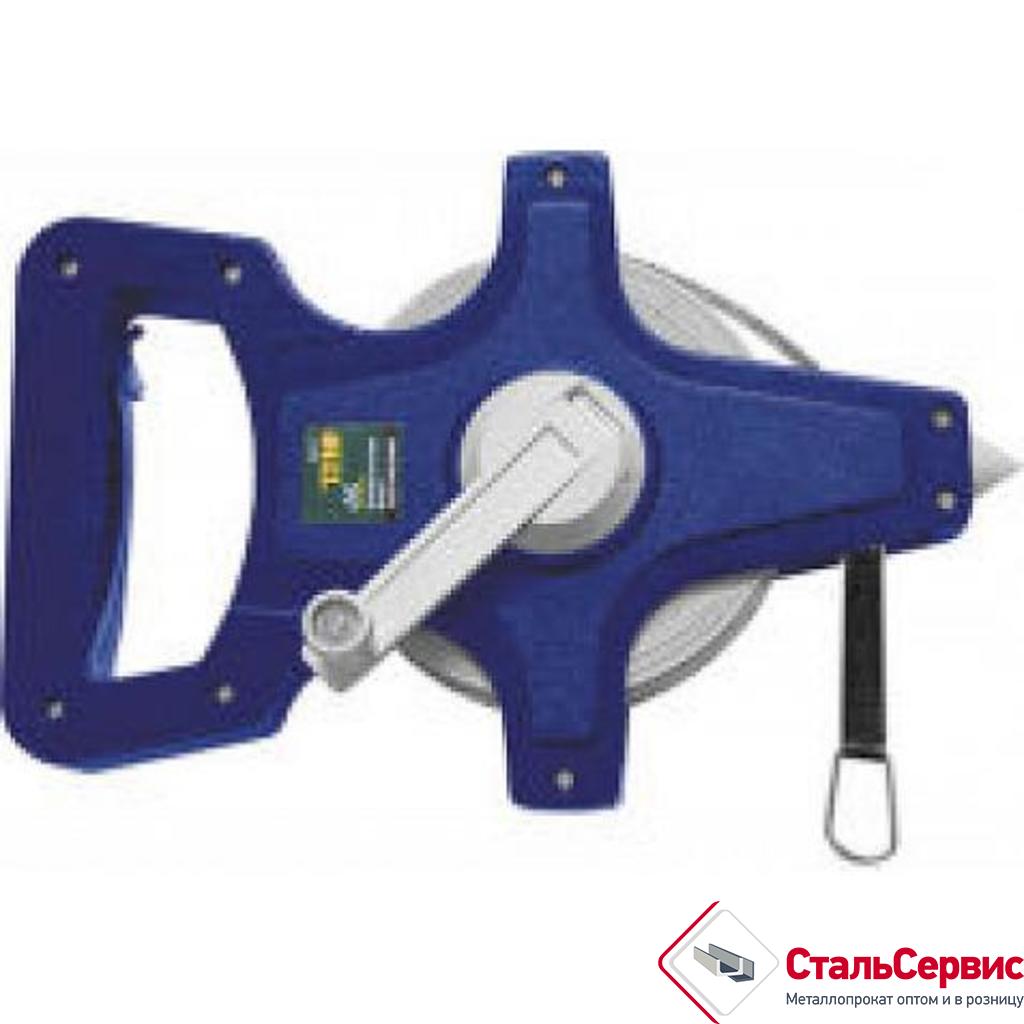 Рулетка землемерная, фиброглассовая лента 20 м