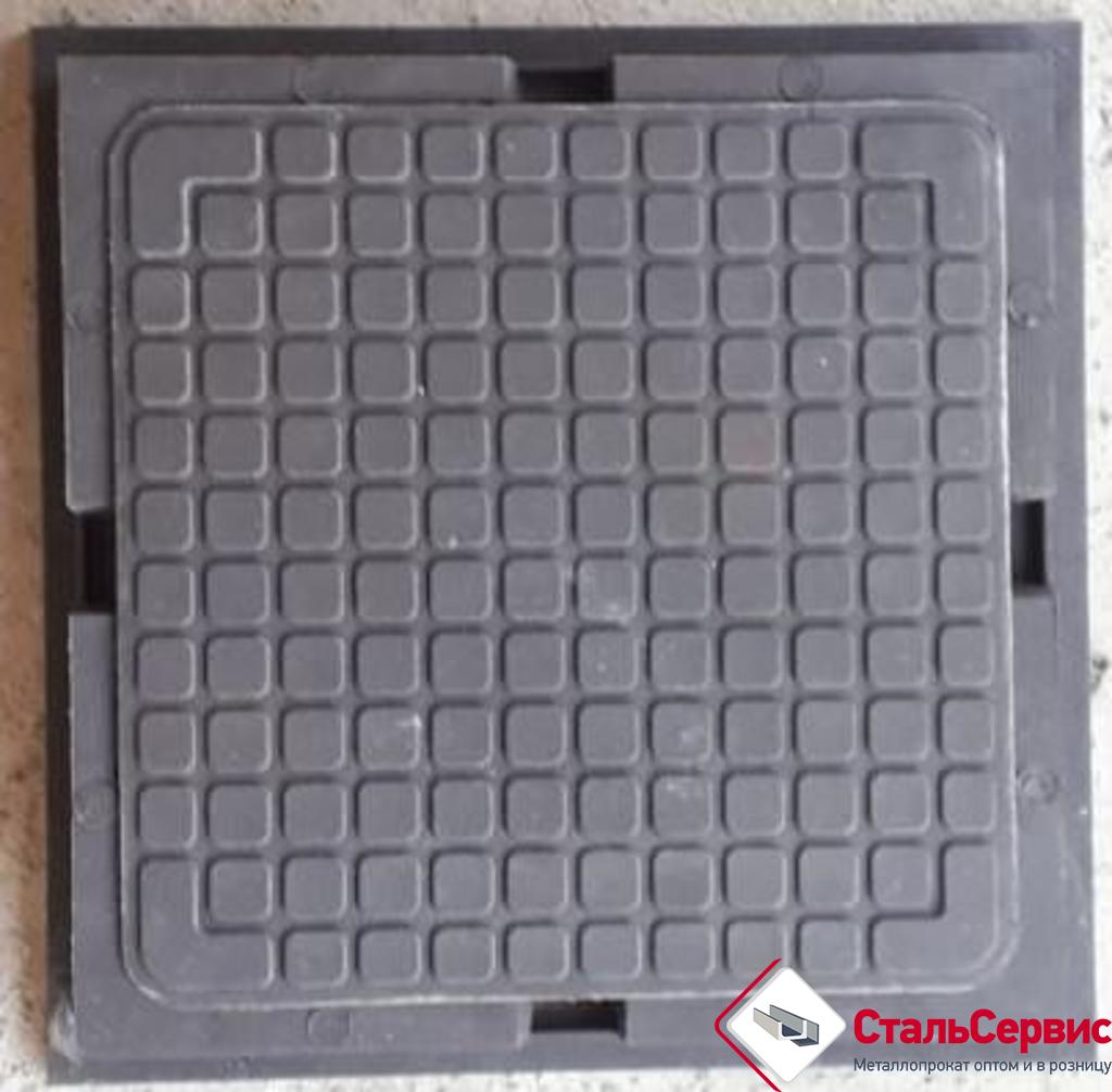 Люк ЛПП КВ400 (1,0 тн, 440х440х60 мм, крышка 360х360х20 мм)