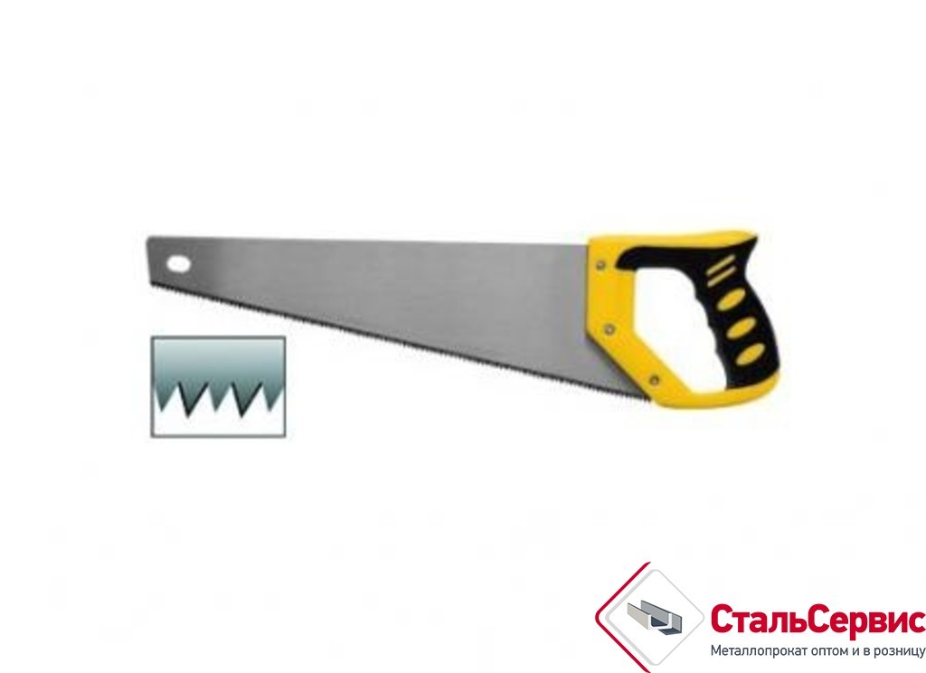 Ножовка по дереву Профи/2д заточка,каленная/,500 мм