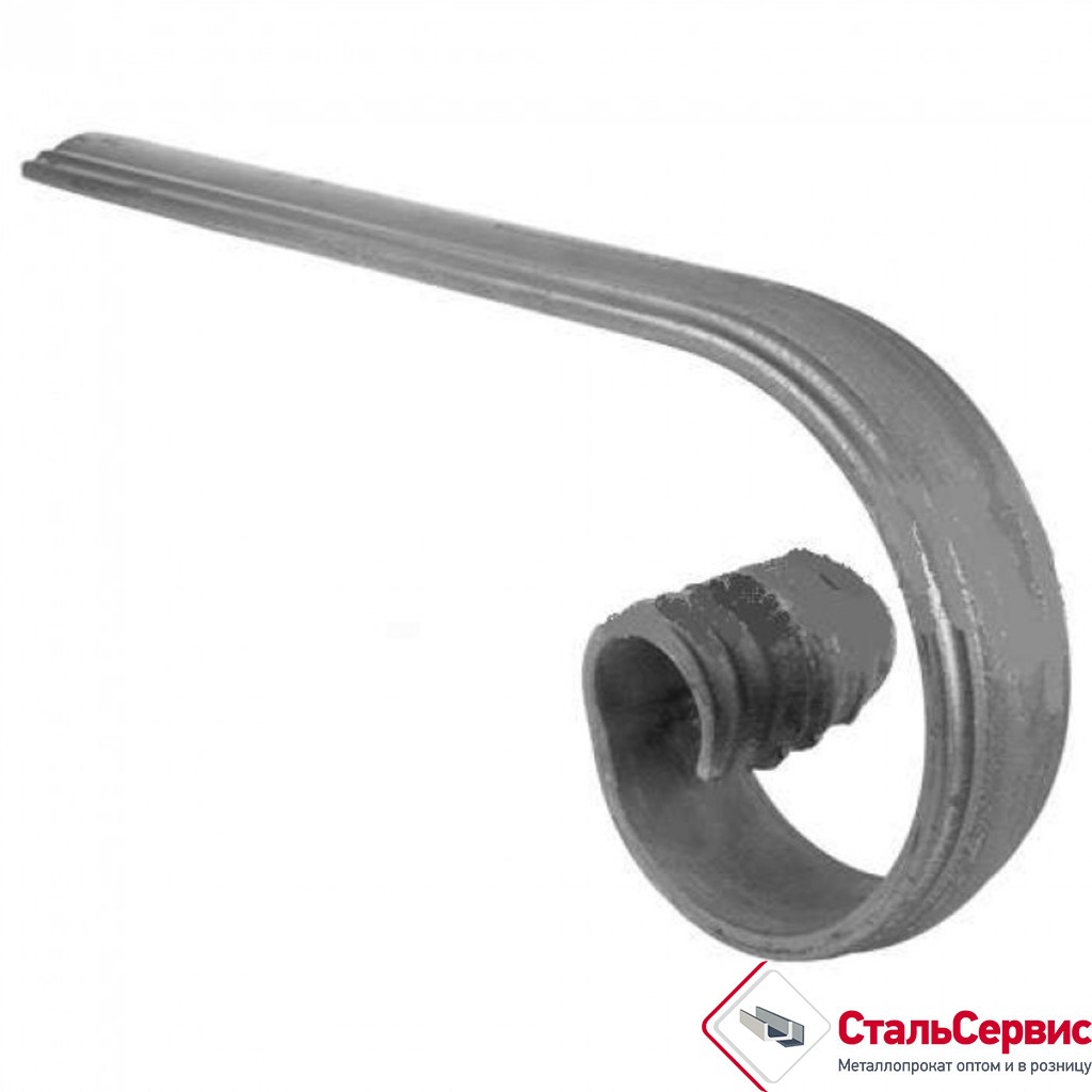 Окончание поручня 40х12 SK54.01.40 Размеры 180x300