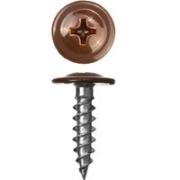 Саморез 4,2х16 прессшайба остр./8017/шоколадно-коричневый